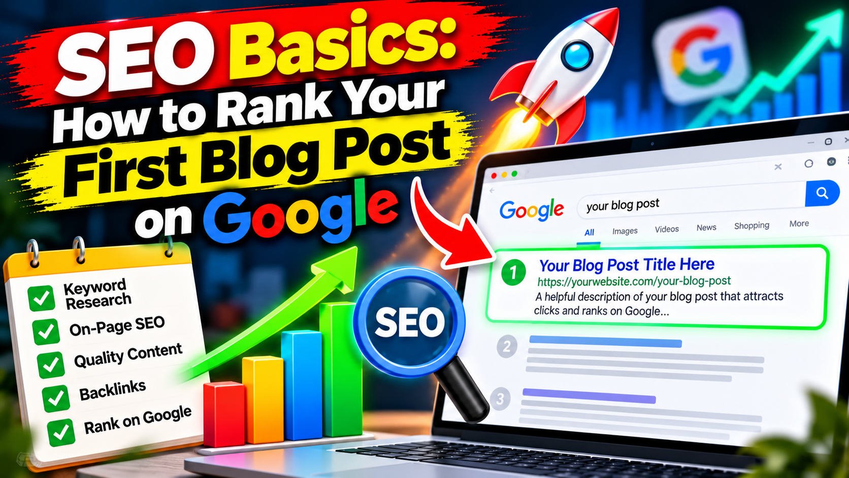SEO Basics: How to Rank Your First Blog Post on Google