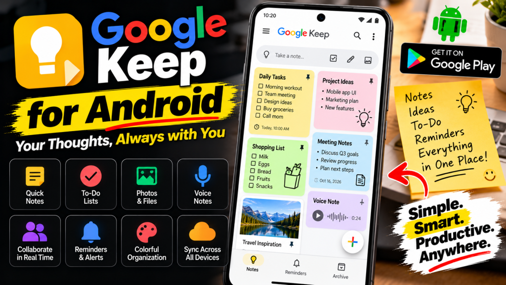 Google Keep for Android