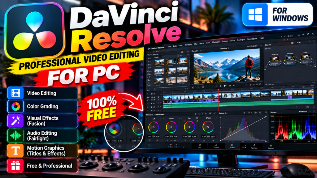DaVinci Resolve for PC
