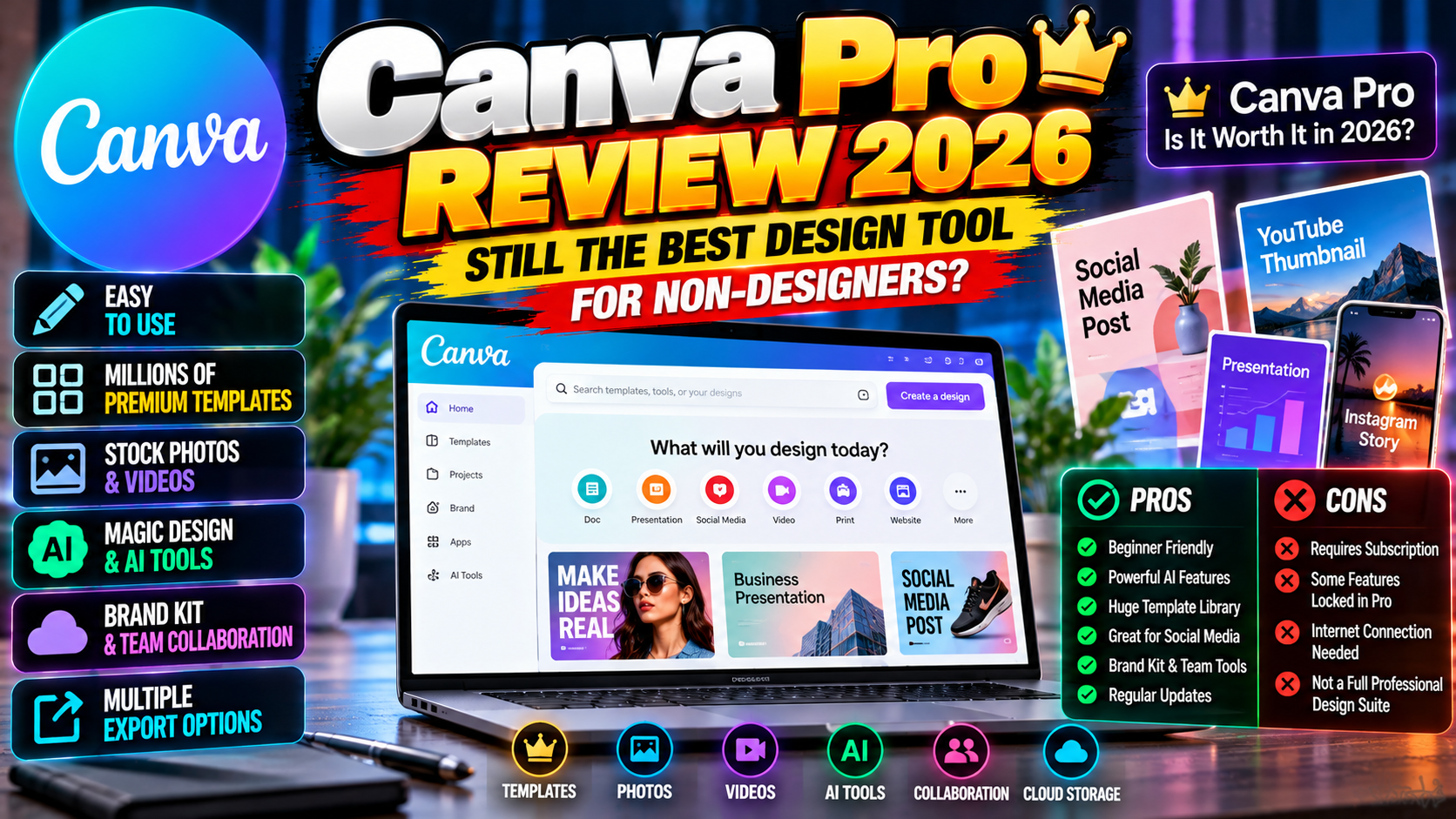 Canva Pro Review 2026: Still the Best Design Tool for Non-Designers?