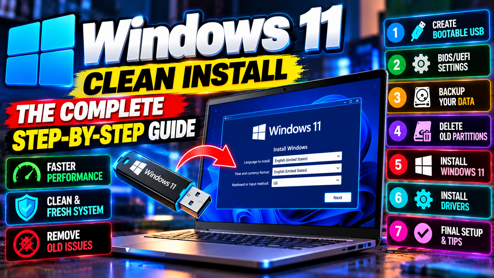 How to Clean Install Windows 11: The Complete Step-by-Step Guide
