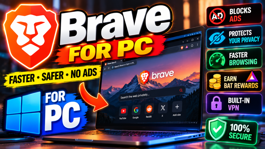 Brave for PC