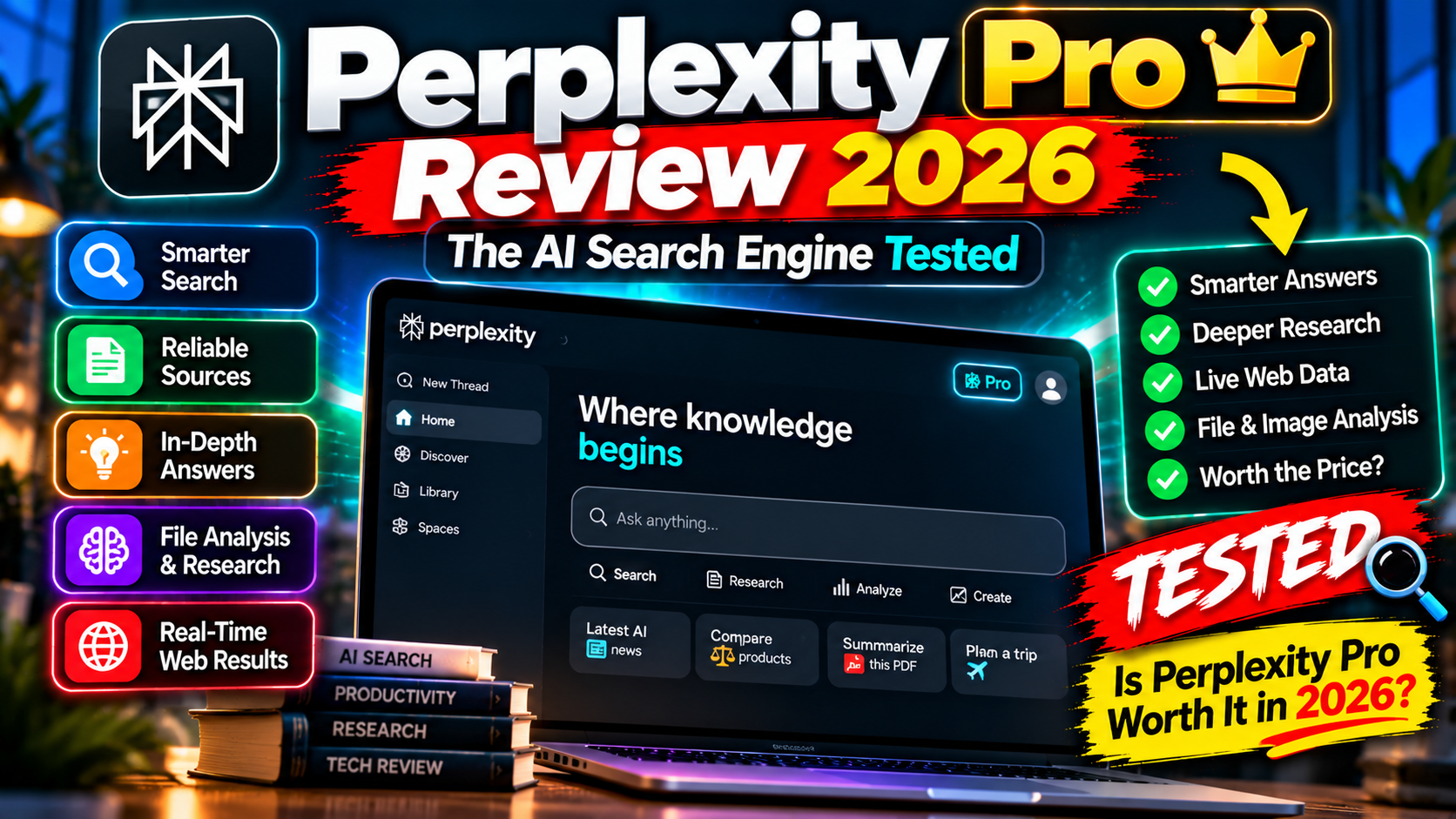 Perplexity Pro Review 2026: The AI Search Engine Tested
