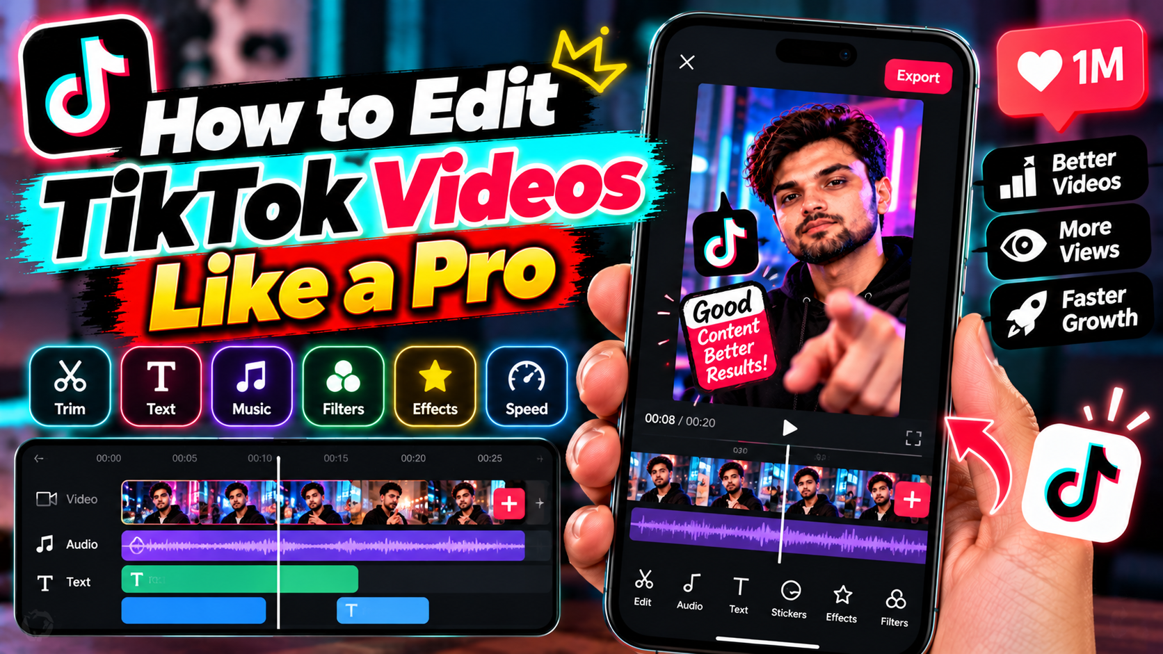 How to Edit TikTok Videos Like a Pro